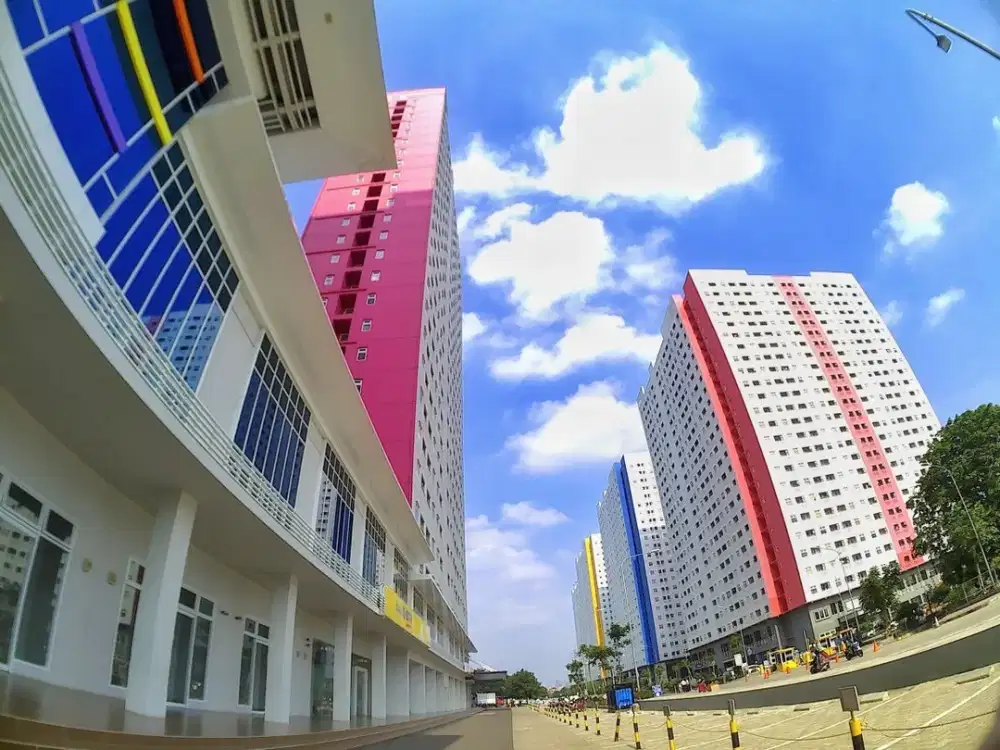 Apartemen Green Pramuka City Jakarta Pusat - Banyak Pilihan Unit Studio & 2BR (Primary/Secondary), Siap Huni, Bisa KPA/Cash