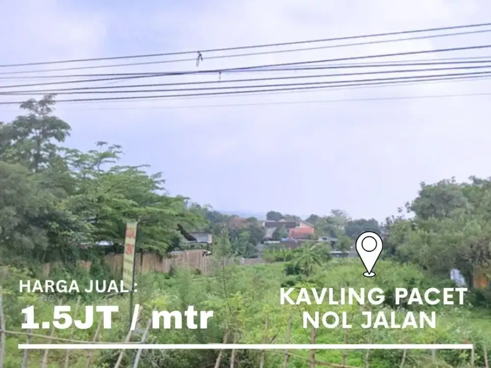 Kavling di Pacet Nol Jalan
