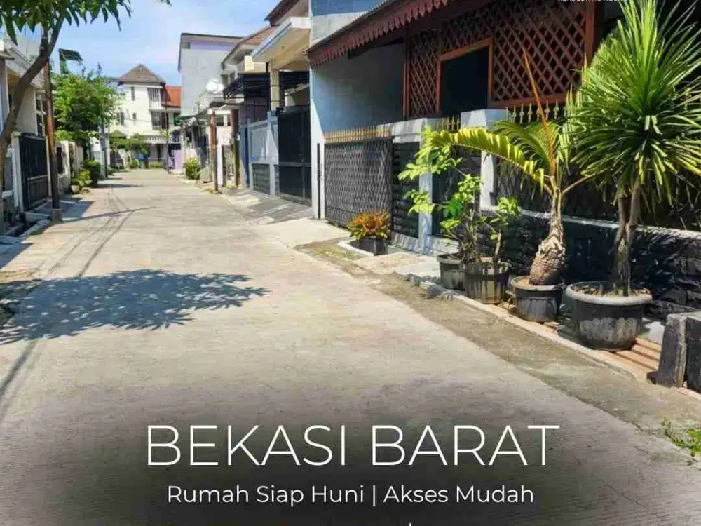 Rumah Strategis Tengah Kota Bekasi.