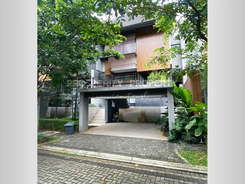 Rumah Modern Compact di Cluster Caelus Kawasan Greenwich Park BSD City