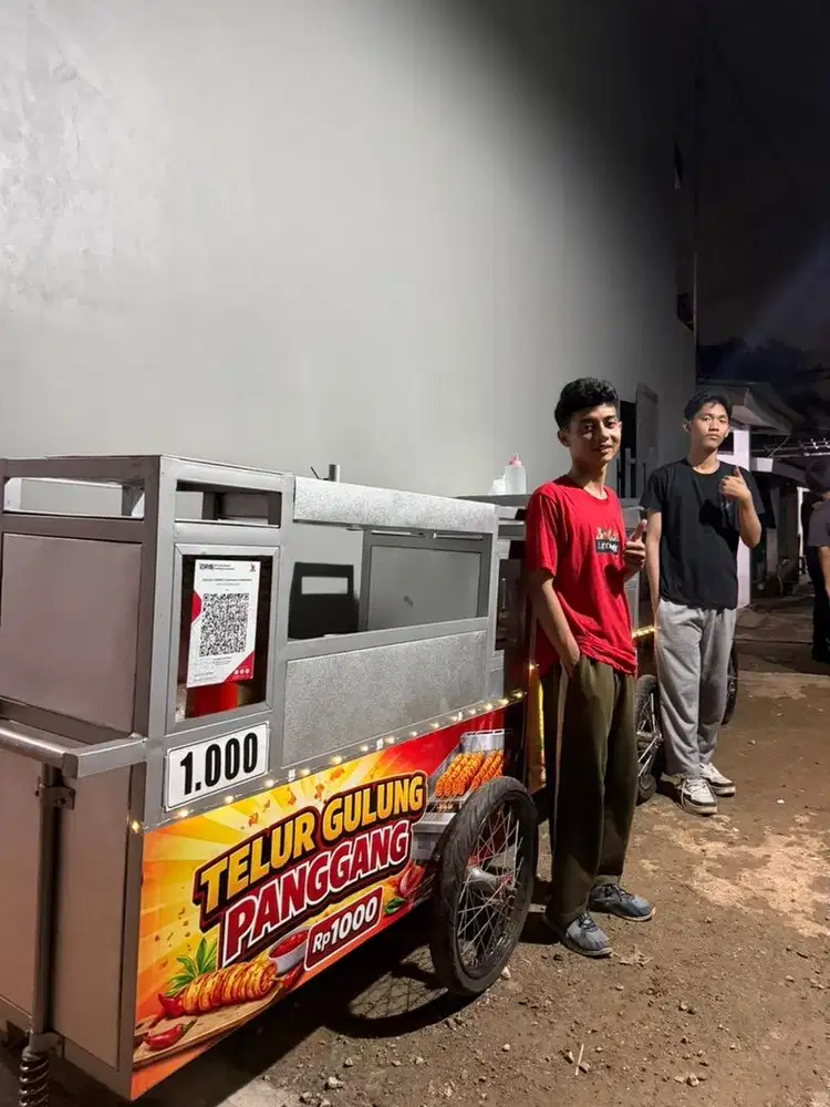 OPEN LOWONGAN JUALAN KELILING / MANGKAL TELUR GULUNG PANGGANG