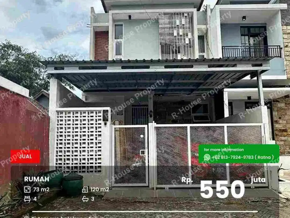 Rumah dekat Akses Tol