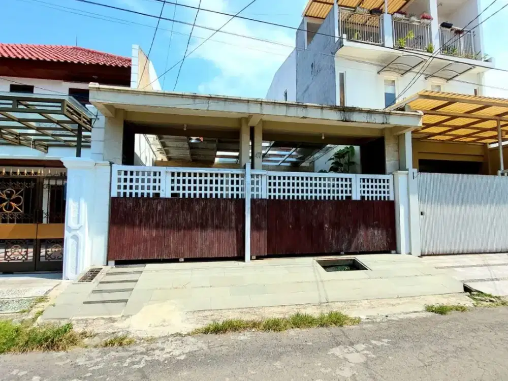 Turun Harga Rumah Darmo Permai Bangunan Satu Setengah Lantai