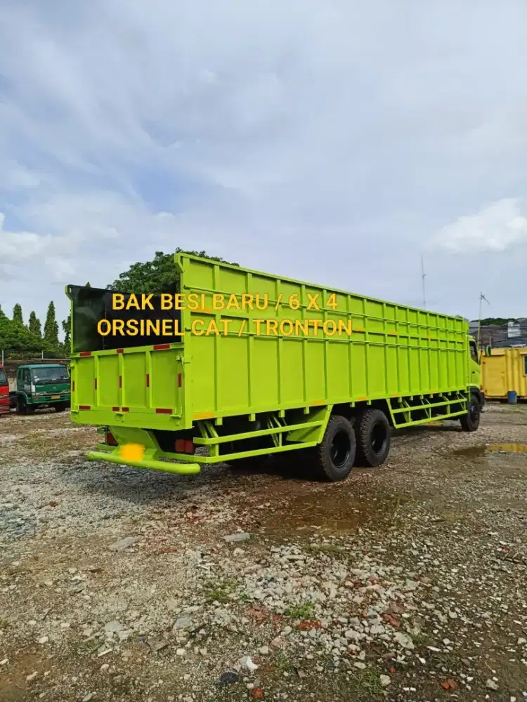 HINO LOHAN FM260JW ASLI LONG BAK BESI 6X4 TRONTON ISTIMEWA SEKALI