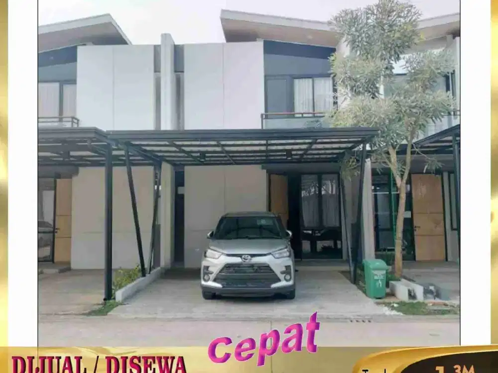 DIJUAL/DISEWA RUMAH 2 LANTAI DI PERUMAHACRNDANA EAAENCE KARAWACI TANGERANG