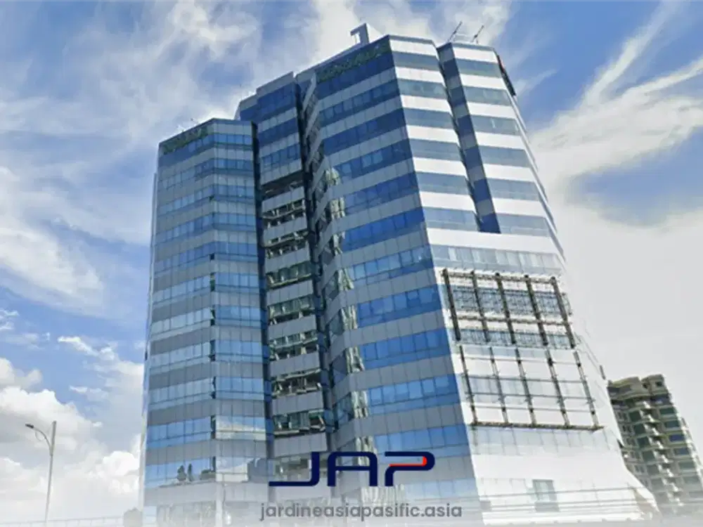 Kantor Area Sudirman di Wisma Koridor Luas 250 sqm Bare