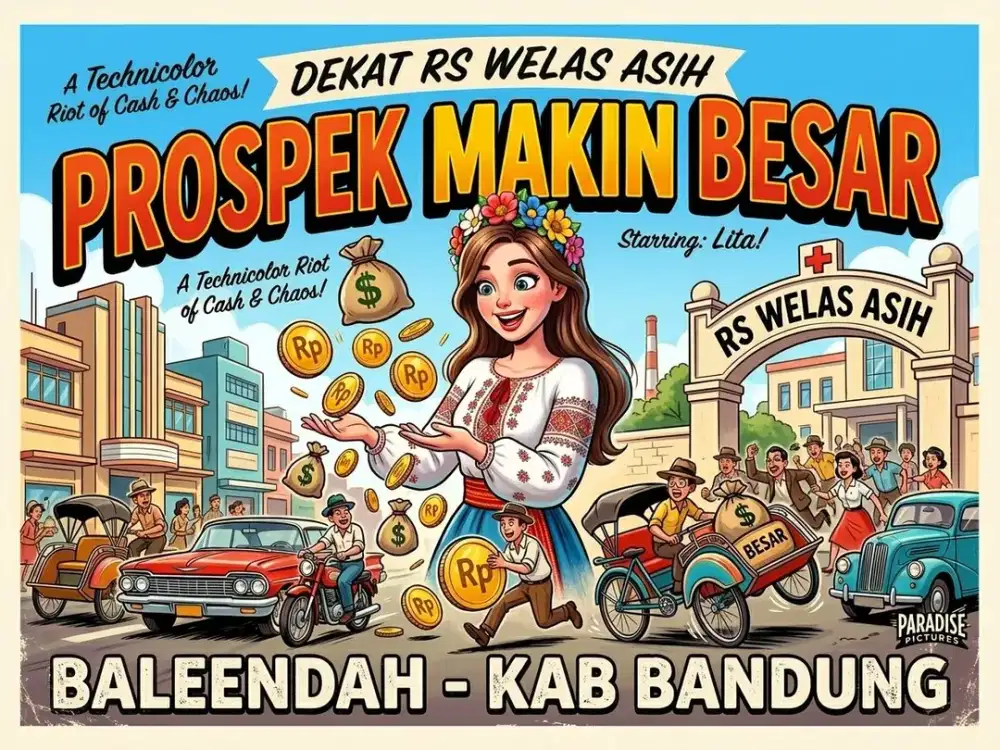 DIJUAL TANAH DI BALEENDAH, KABUPATEN BANDUNG.