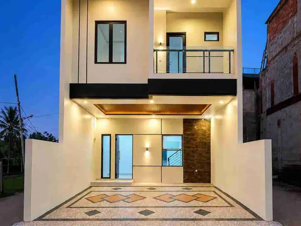 Rumah Baru Dalam Cluster Dekat Stasiun Lt Agung Dikebagusan Jakarta Selatan