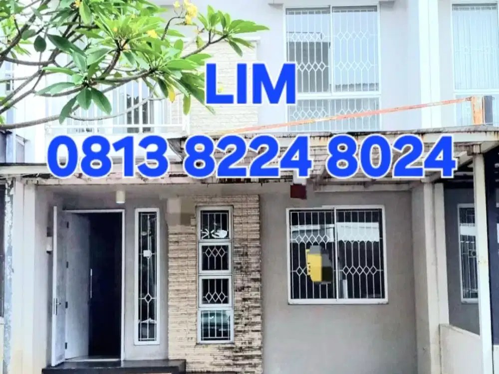 DIJUAL CEPAT DAN MURAH RUMAH 2 LANTAI RANGKA BAJA RINGAN PERUMAHAN CIBUBUR COUNTRY JAKARTA TIMUR