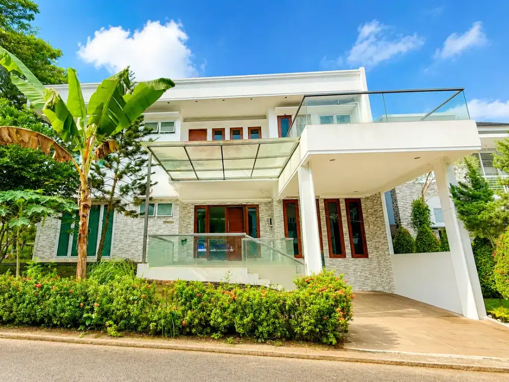 Rumah 2LT Cluster Blossom Ville BSD 340m2 4+1KT SHM Siap Huni