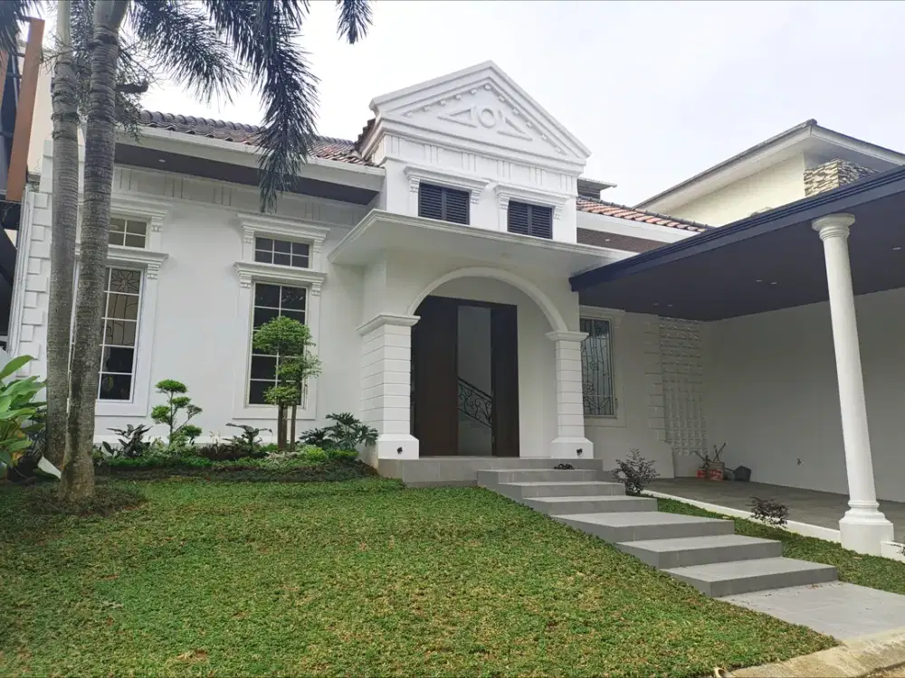Rumah Mewah Mulus, Estetik, Grade A, Barang langka. Kawasan Favorit Argenia, Sentul City. 3M nego