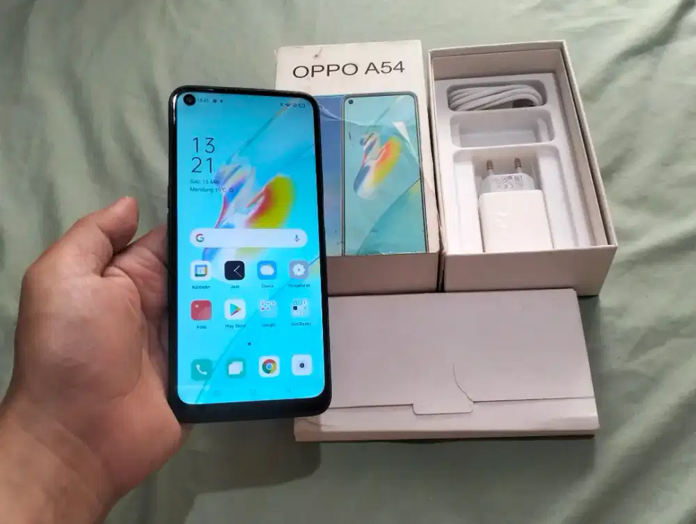 OPPO A54 RAM 6GB / 128GB 4G LTE 6.51in Fingerprint 5000Mah