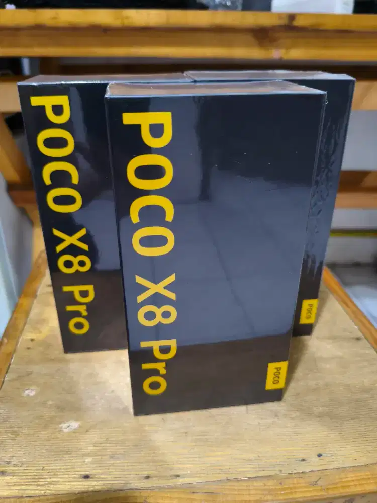 poco x8 pro 12/512 baru original resmi