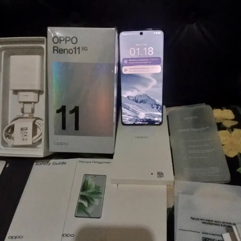 Oppo Reno 11 5G 8/256 FULLSET
No minus(pemakaian)
Rp3.150.000
