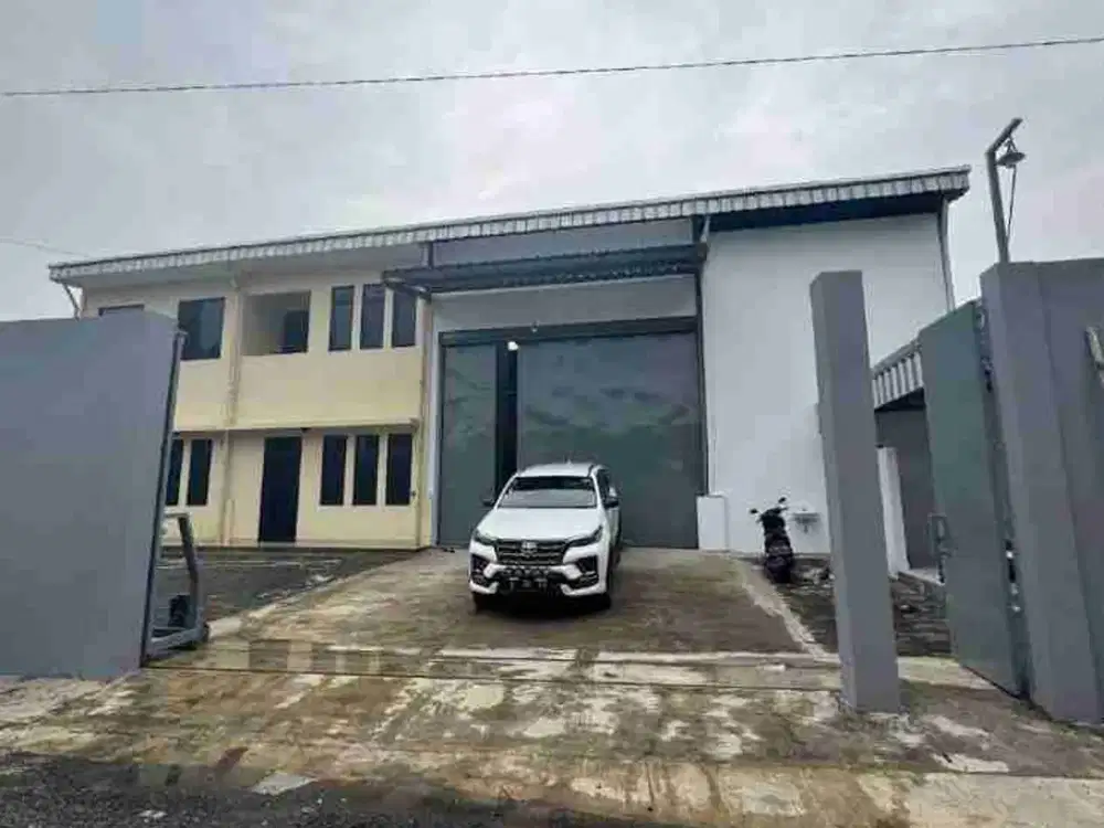 Dijual Gudang di Gunung Sindur Bogor SHM Siap Pakai Pasif Income