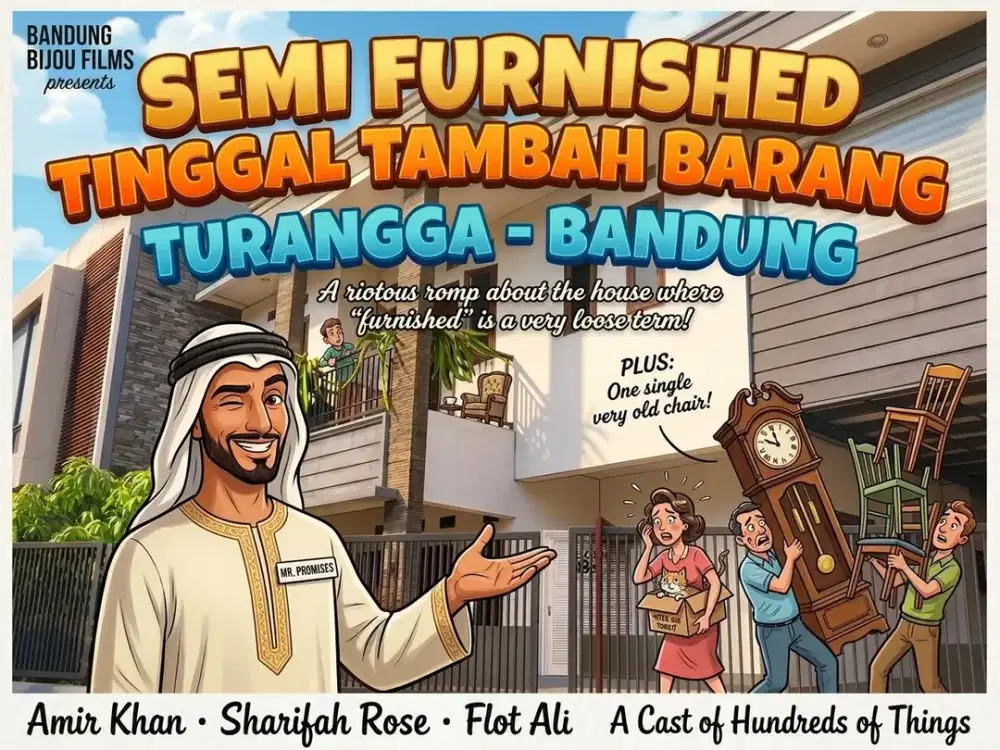 DISEWA RUMAH DI TURANGGA, BUAH BATU, BANDUNG KOTA.