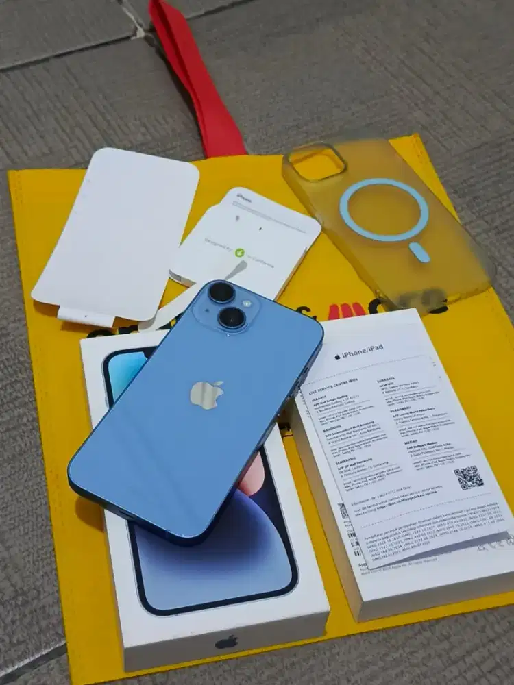 Iphone 14 blue 128gb ibox