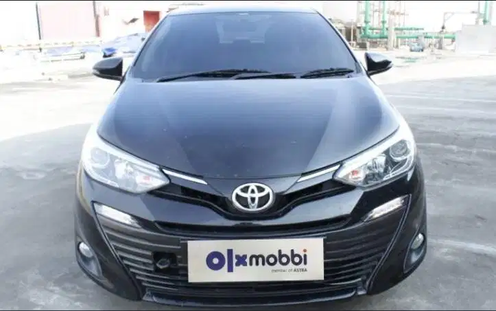 CASH TEMPO!* 0% Bunga Toyota Vios 1.5 G Bensin-AT Hitam 2020