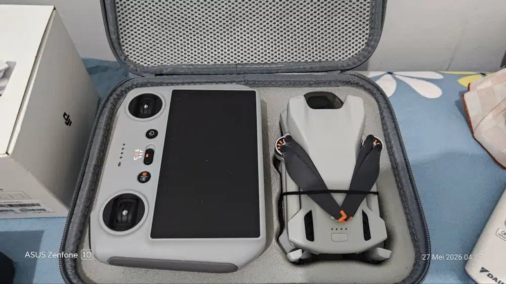 Drone dji mini 3 remote rc layar