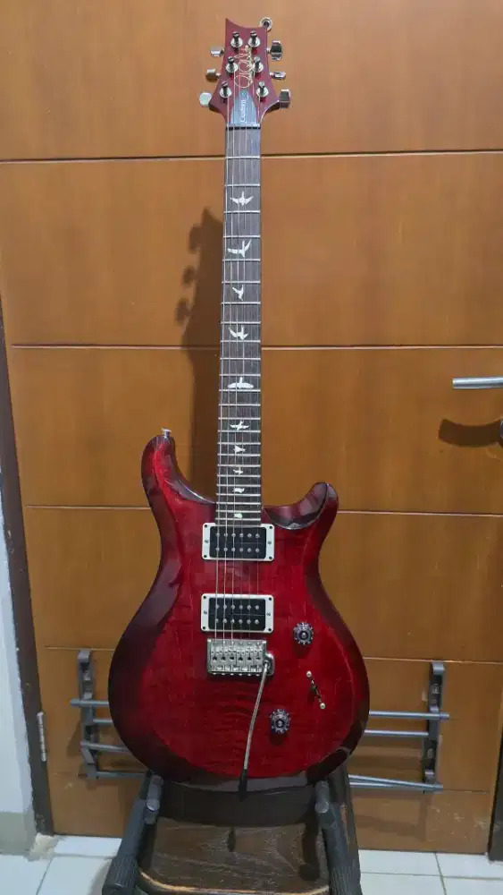 Prs s2 usa flame red burst tahun 2024 seri all usa part