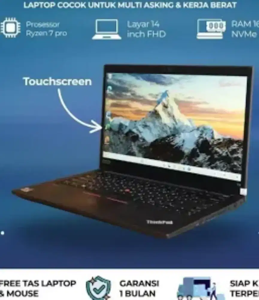 laptop lenovo T14 gen2 ram16 ssd 512gb
