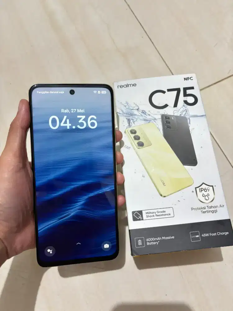 Realme C75 Ori Resmi