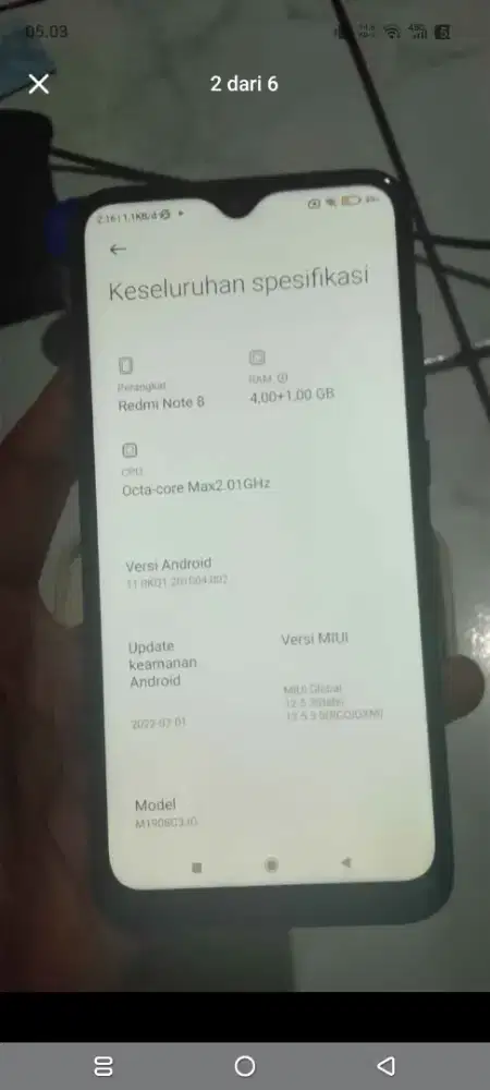 Xiaomi redmi note 8 4/64