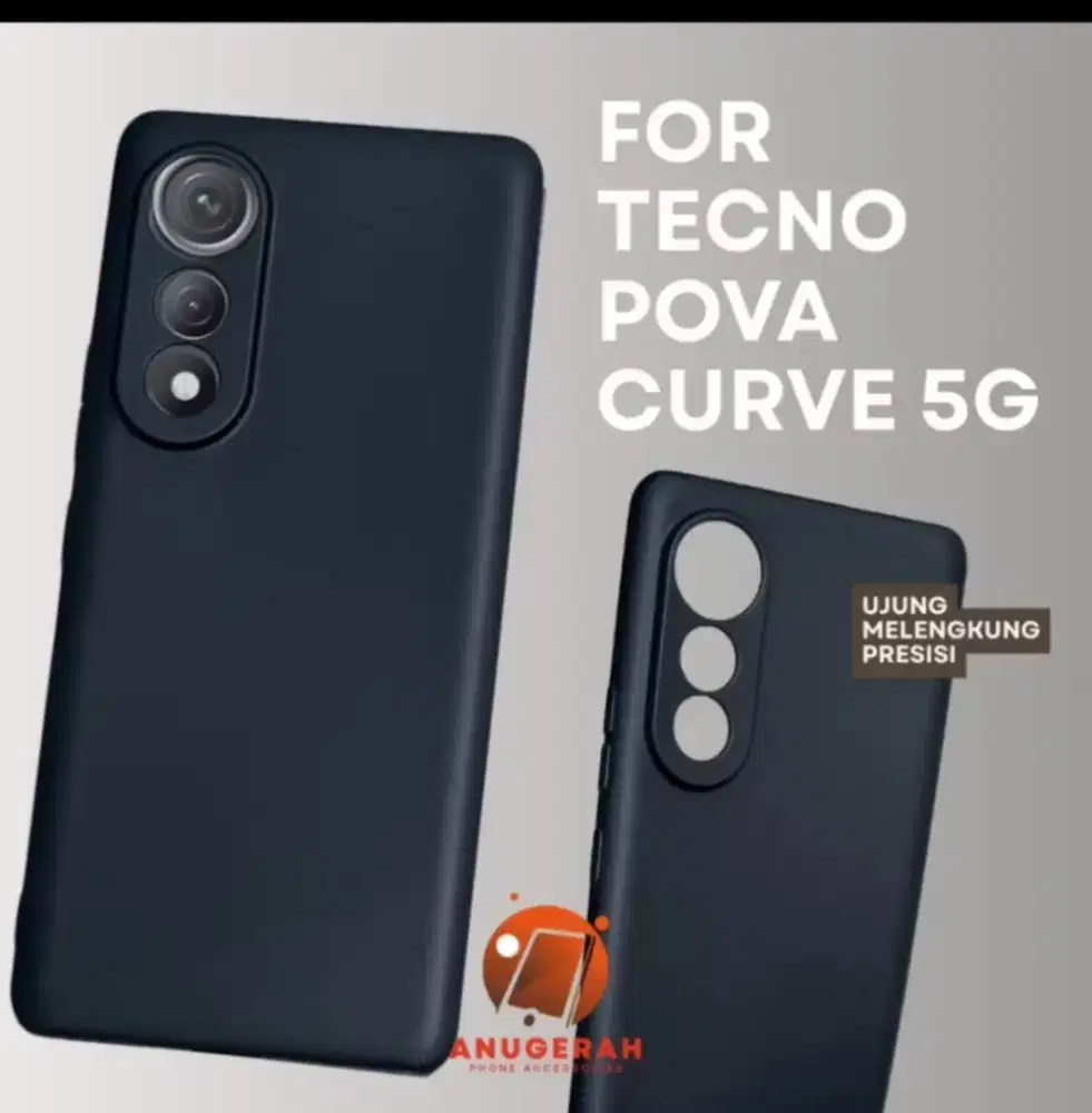 Case HP techno pova 7 curve 5G