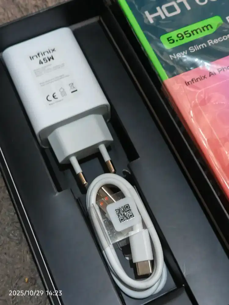 Charger Infinix 45 Original Bawaan Hp