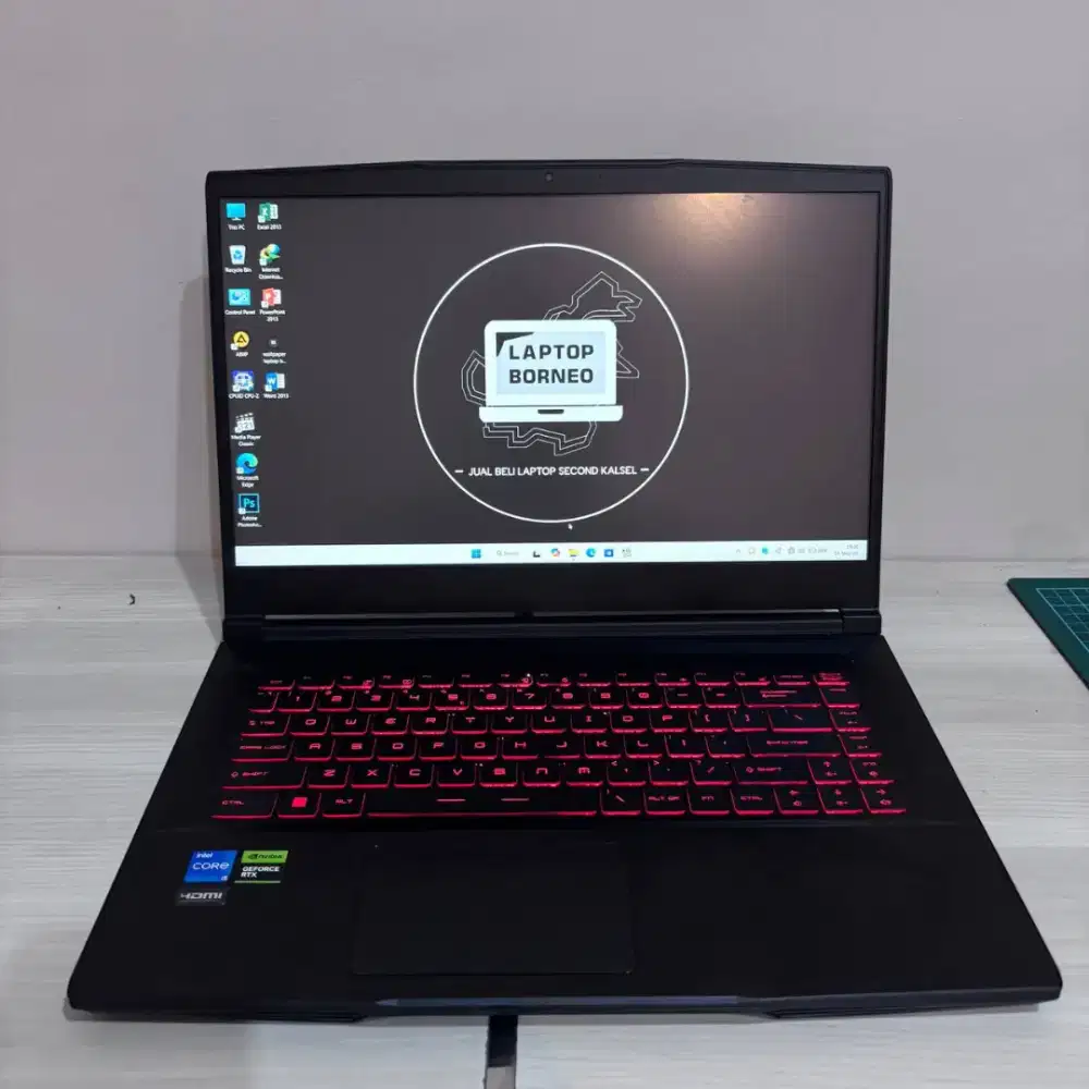 LAPTOP GAMING MSI GF63 I5 11260H 8/512GB RTX 2050 144HZ