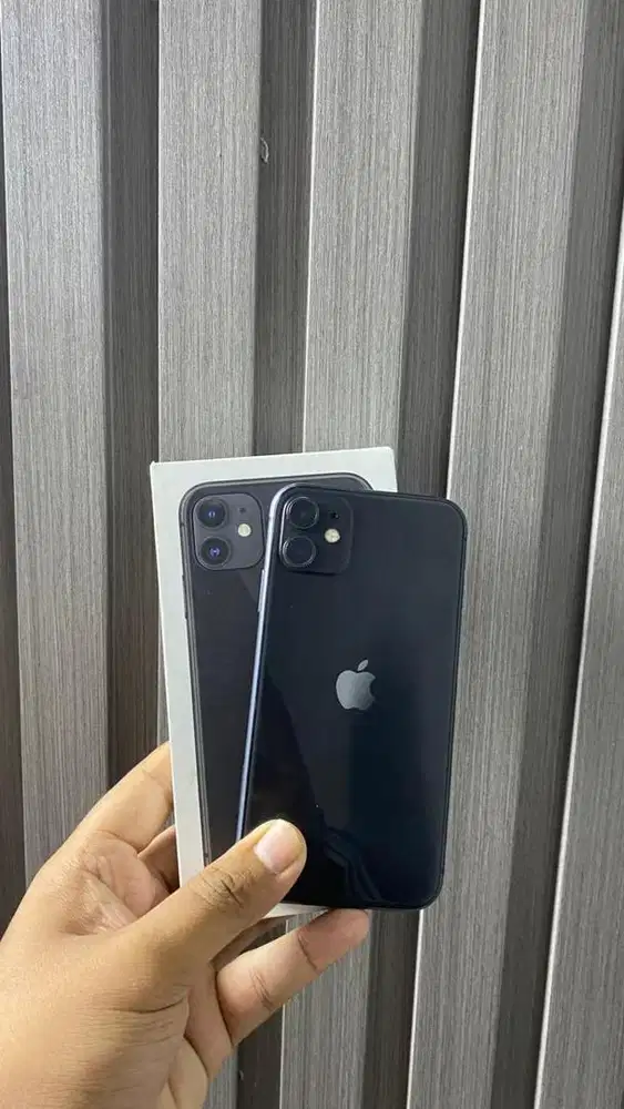 IPHONE 11 64GB BLACK EX GARANSI IBOX PA/A