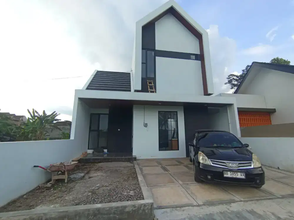 Rumah Baru di jual dekat kampus UII view Gunung merapi