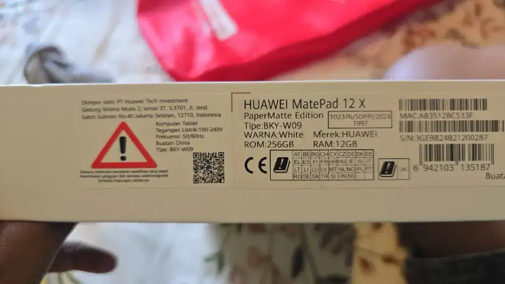 Huwawei MatePad 12 x
