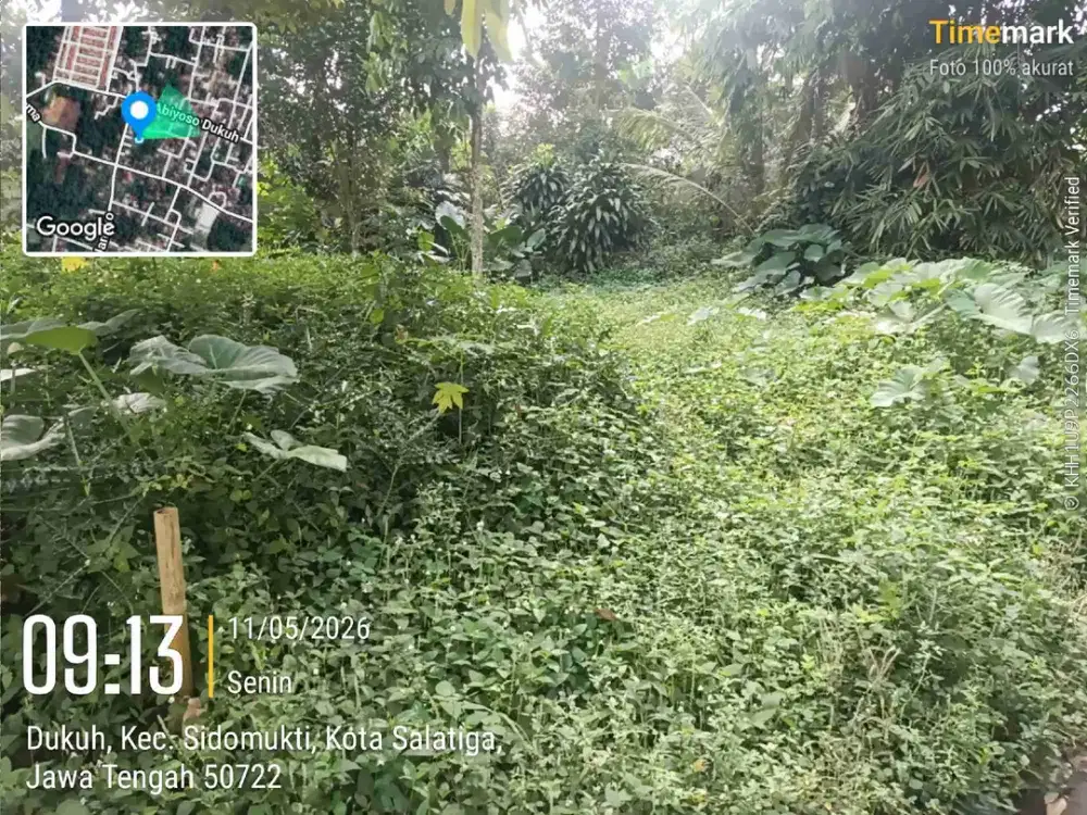 Dijual Tanah 321 m2 di Dukuh, Sidomukti, Kota Salatiga