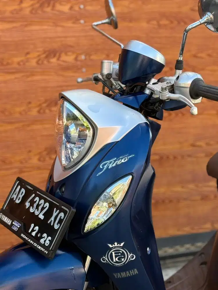 Yamaha fino 2013 plat ab km 13rbuan