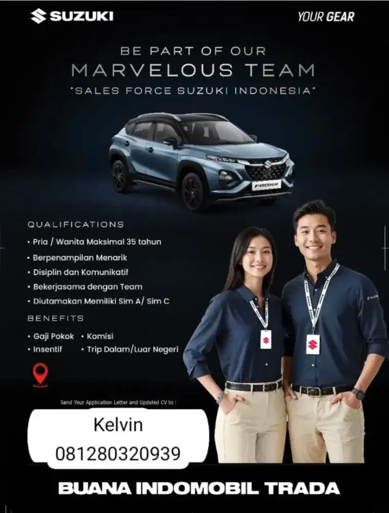 DIBUTUHKAN SALES EXECUTIVE