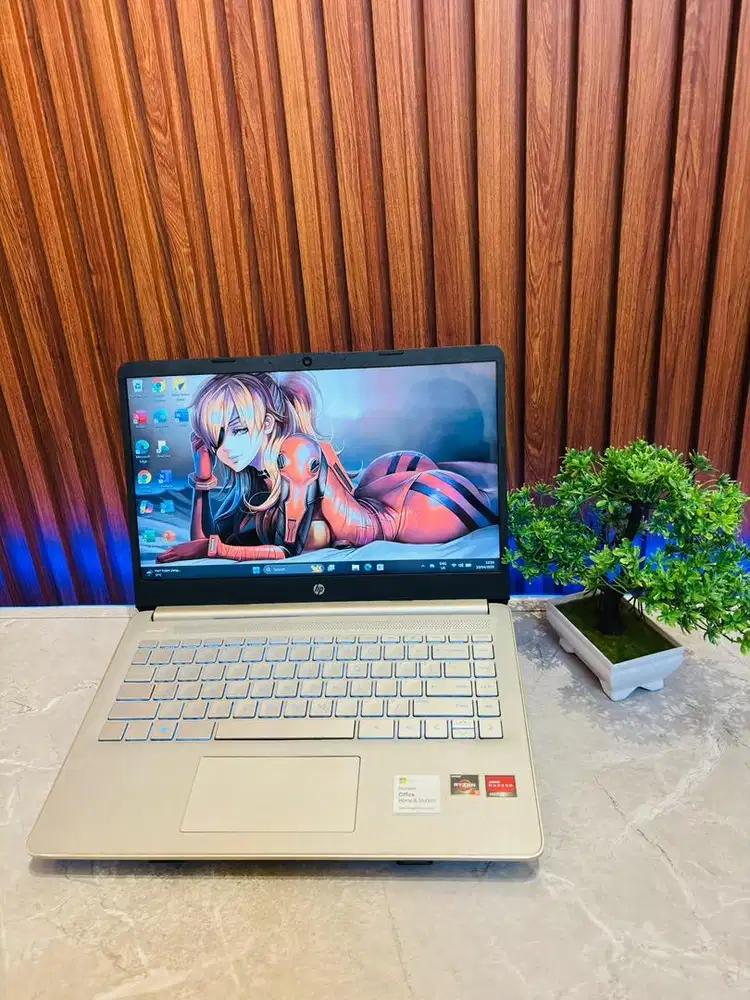 Laptop HP 14S Ryzen 5 3500U Ram 8gb ssd 512gb