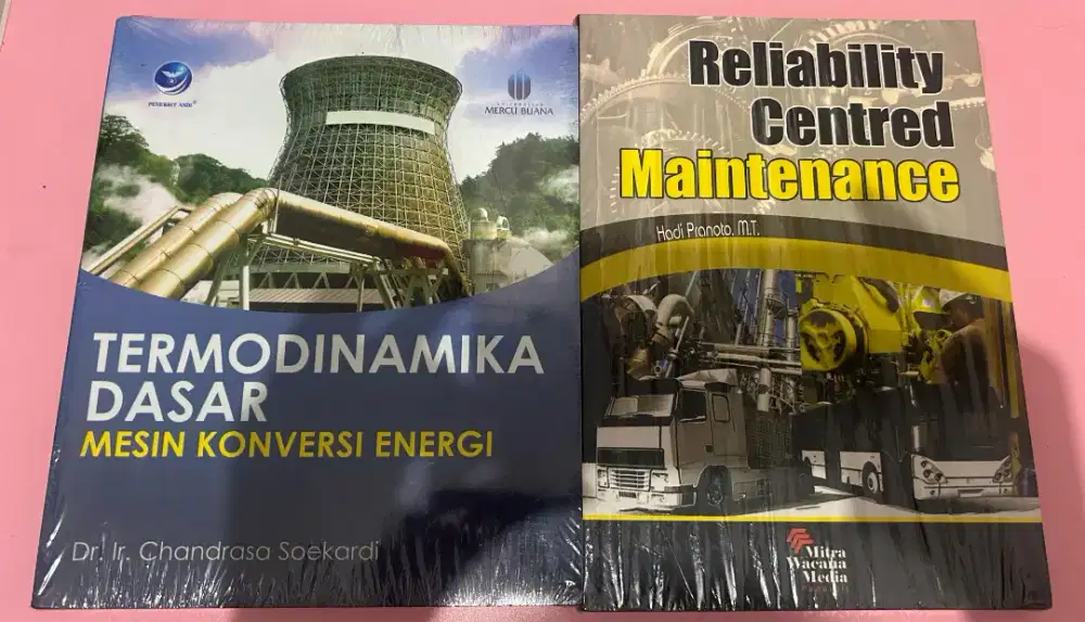 Buku Cetak Kuliah Teknik Mesin / Industri Kondisi Baru Segel