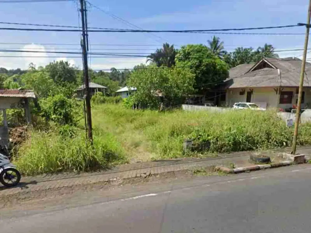Tanah jalan utama Tomohon cocok bangun ruko dan kantor