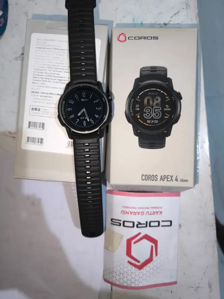 Jam Tangan Coros Apex 4 46mm black