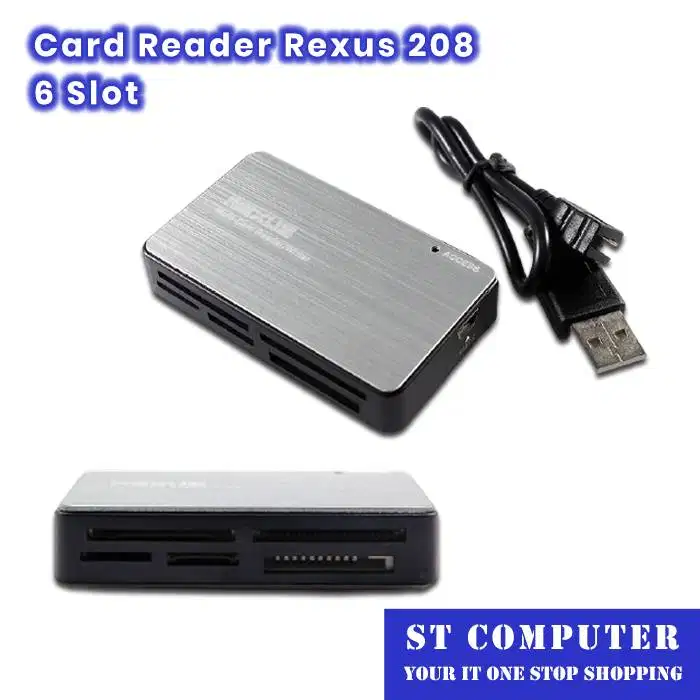 Card Reader Rexus 208 6 Slot