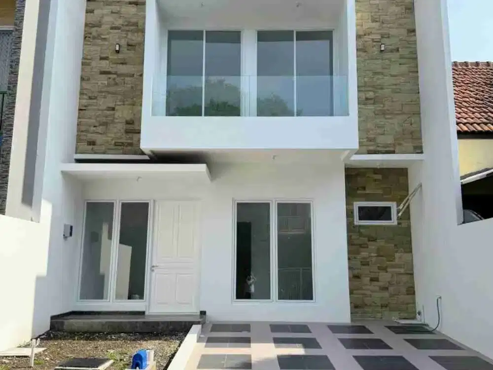 DiJual Rumah 2 Lantai Baru Gress Modern Minimalis Luas Siap Huni Bukit Palma Citraland Surabaya.