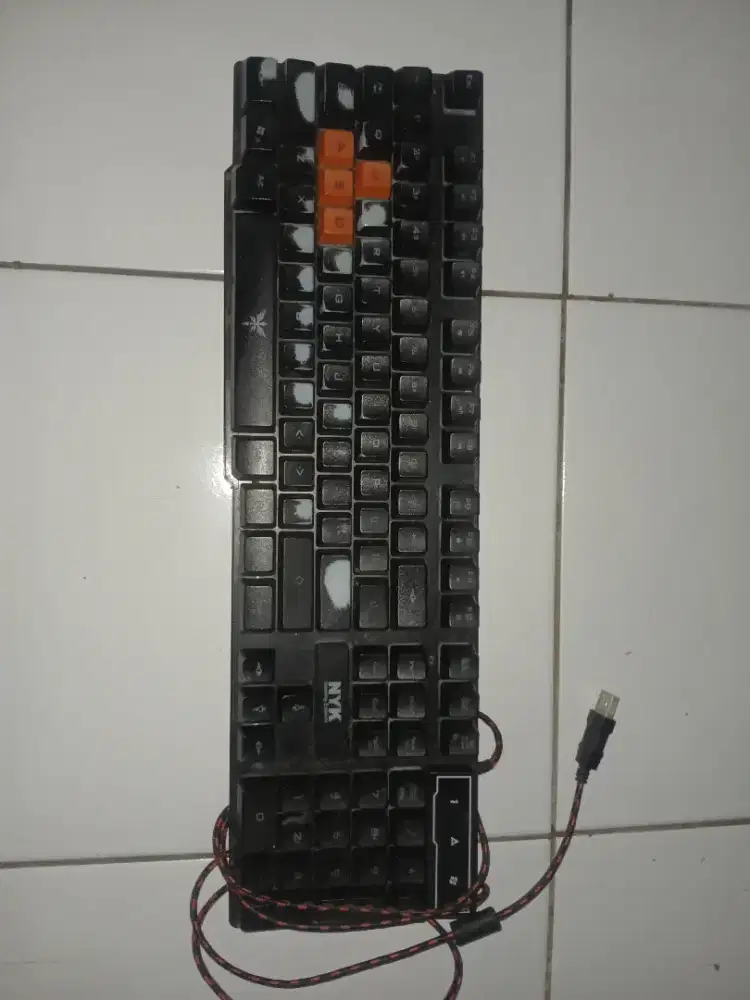 NYK K-02 Gaming Keyboard RGB Bekas