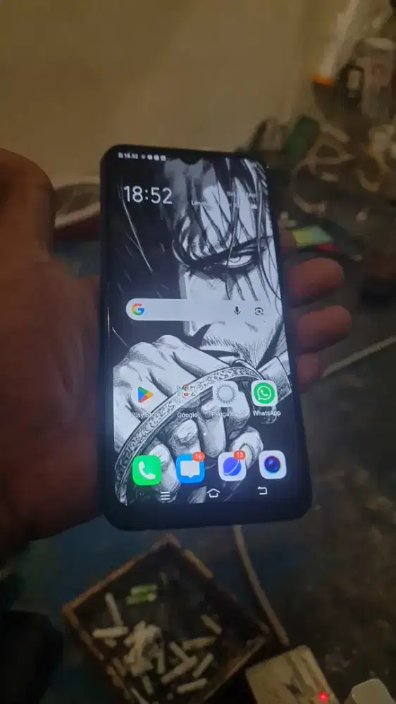 Vivo y12 3/64 biru
