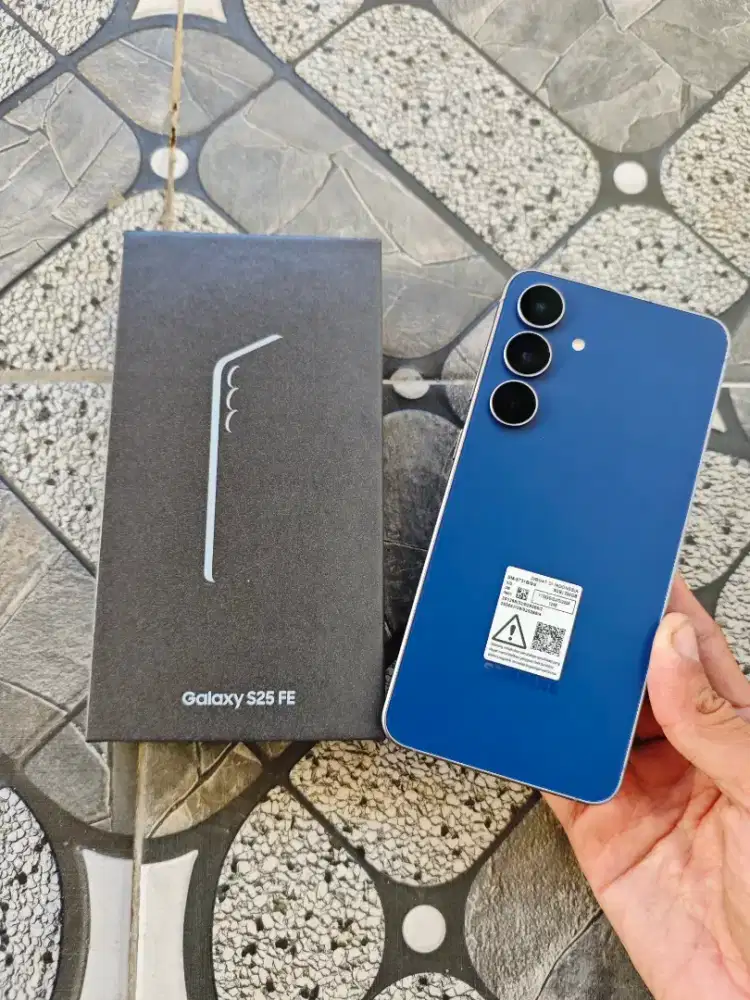 Samsung S25 FE 8/256GB Fullshet Original Nota Ada