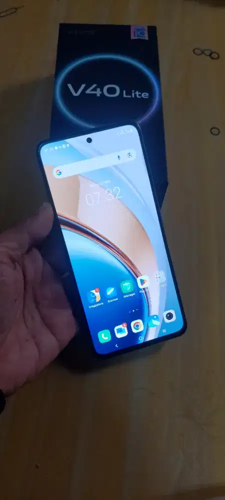 Vivo V40 lite ram 8/128g sidik jari d layar mulus