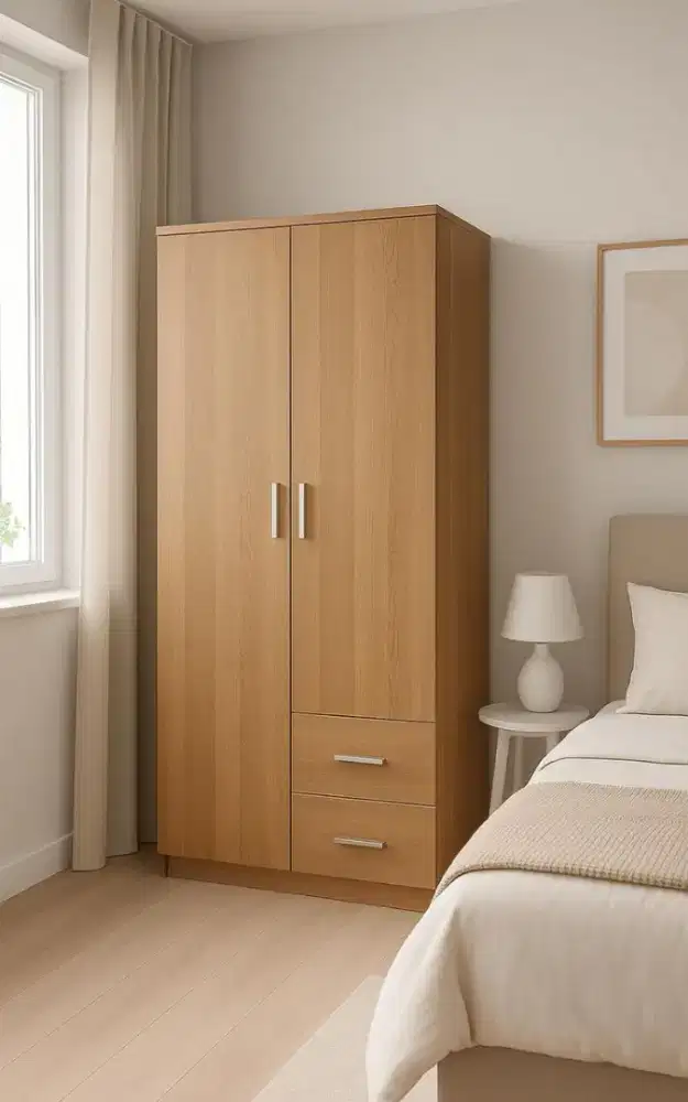 Lemari 2 pintu custom