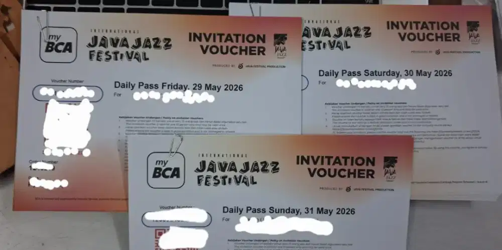 Tiket Java Jazz 2026 Daily pass