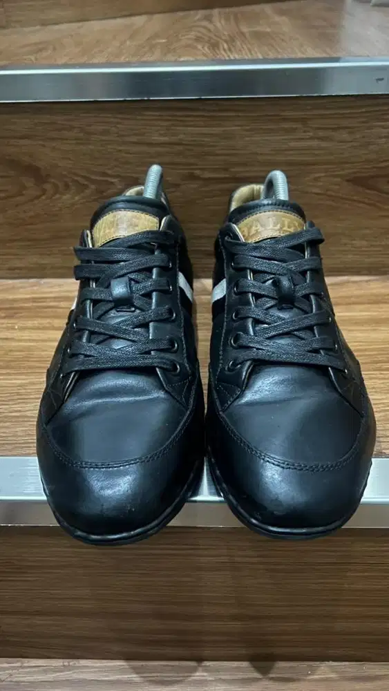 Sepatu BALLY FREENEW Full Black ORIGINAL