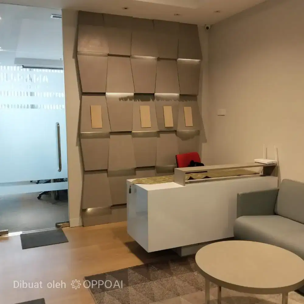 DiSewakan Office GoldCoast Full Interior&Furnished Mewah